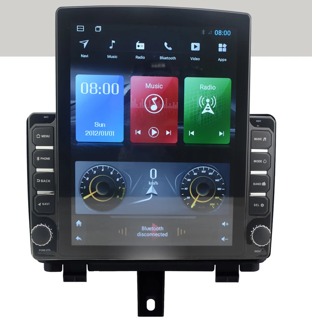 

9.7" octa core tesla style vertical screen Android 10 Car GPS Stereo Multimedia for Audi Q3 2013-2018