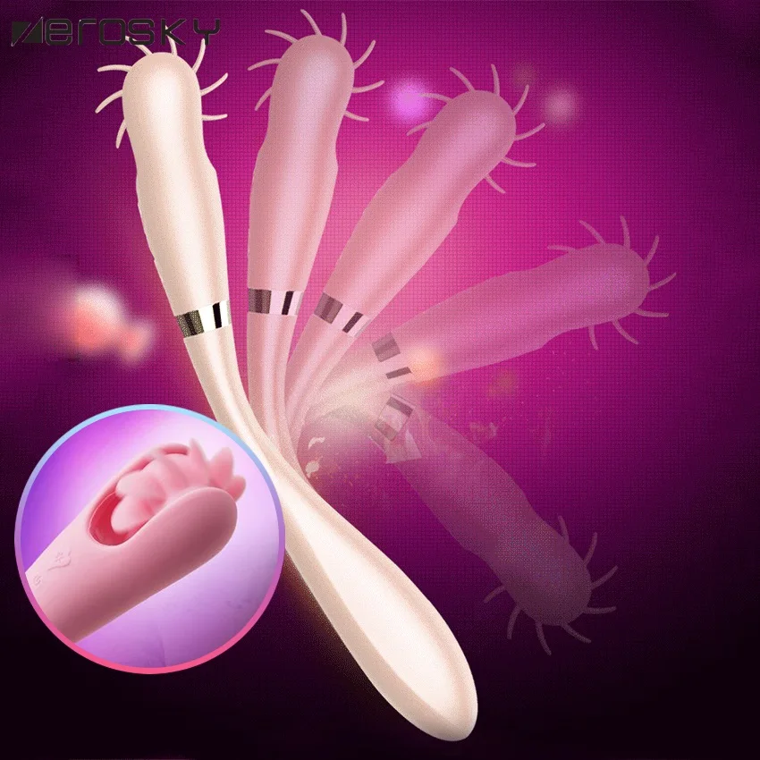 Rotation Oral Tongue Licking Penis Vibrating G-spot Massage U-shaped Penile Vibration Vaginal Anal Vibrator | Красота и здоровье