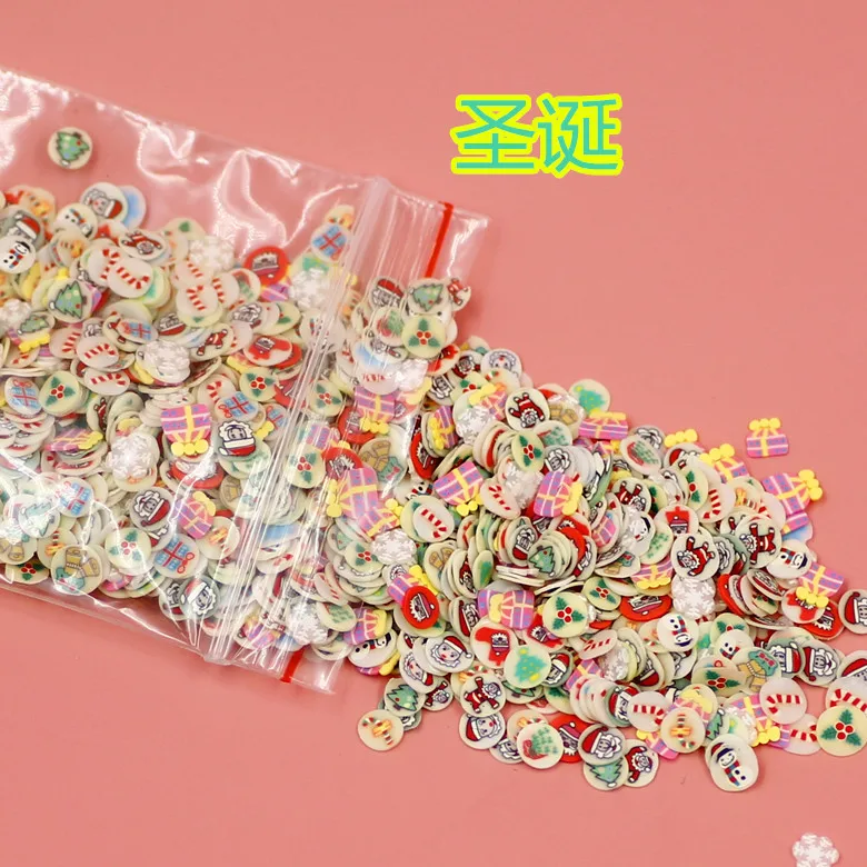 1000 шт. ломтики наполнитель для украшения ногтей и Нейл Арта набор Мягкая Керамика