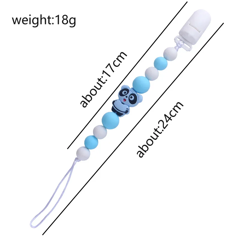 Милый зажим для соски маленькая мини-панда с животными держатель | Мать и ребенок