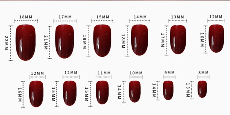 

24pcs/pack Artificial Nails Gradient Nude Purple False Nail Pieces Smooth Full Paste Finished Nail Art DIY Decoration With Glue