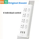 Удлинитель Xiaomi Mijia с 4 розетками, 3 USB-порта, 5 В, 2,1 А