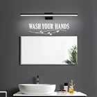 Наклейка на унитаз для мытья рук, Виниловая наклейка на стену унитаза, съемная Настенная Наклейка для унитаза, ванной комнаты, домашний декор сделай сам, водонепроницаемая, ov322