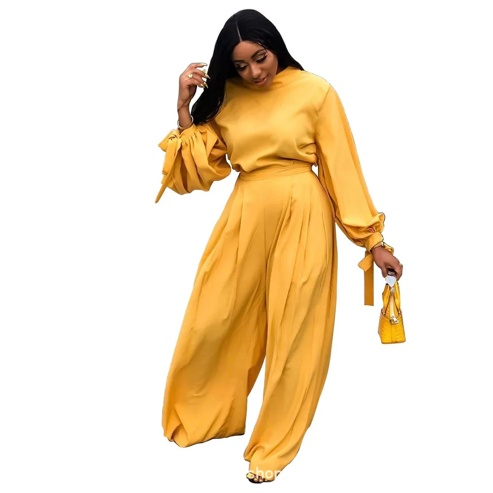 Женские штаны свободного покроя модные простые твердого вещества Цвет топы с