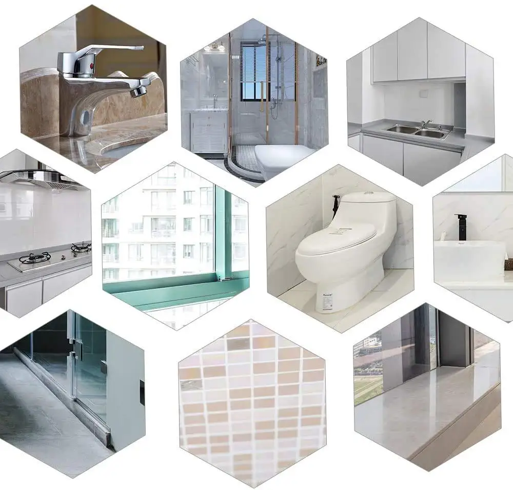 

3 in 1 Caulking Tools, Silicone Caulk Remover Grout Scraper with Reuse, Great Caulk Tools Caulking Remover