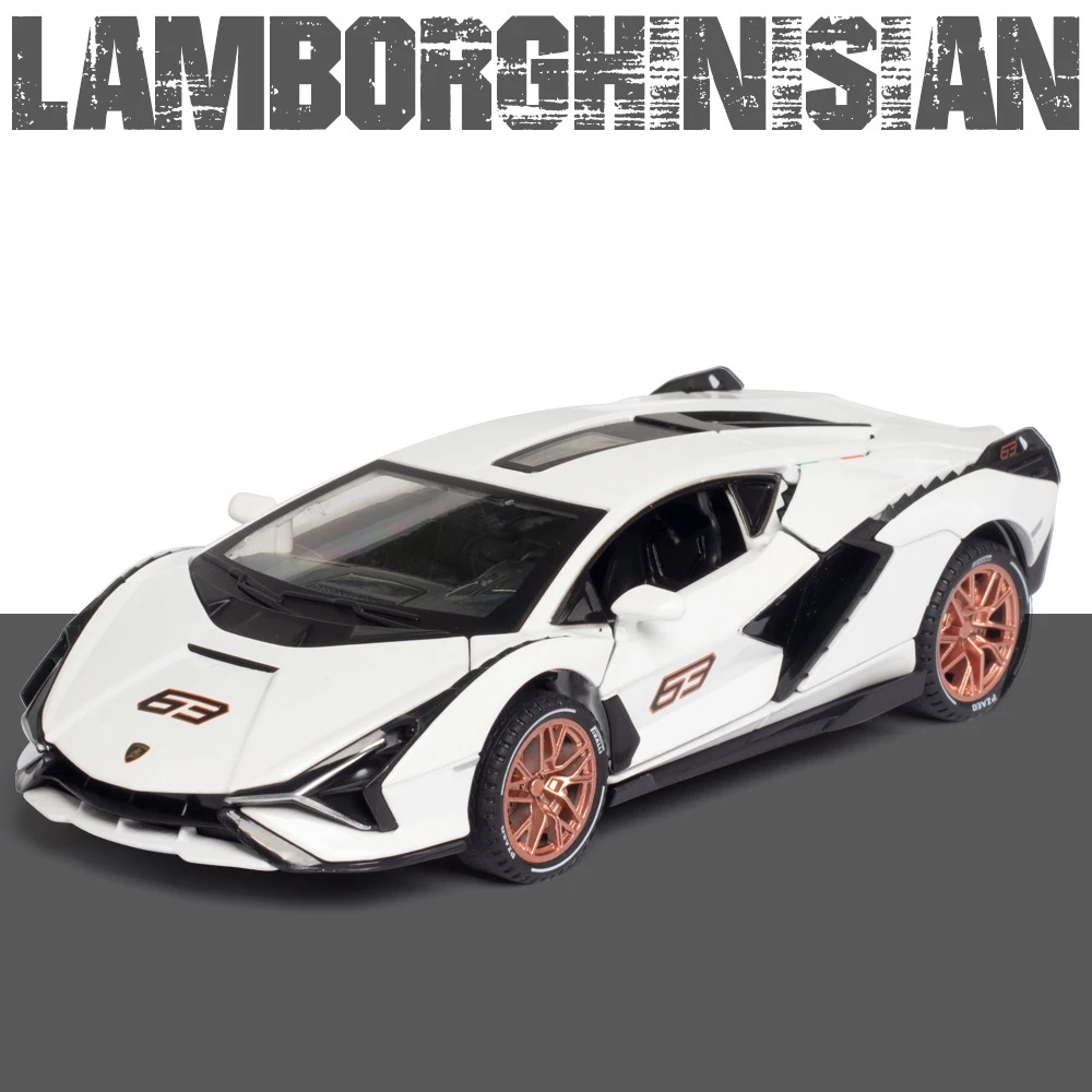 

Free Shopping New 1/32 Lamborghinis Sian Alloy Metal Car Model Diecasts&Toy Vehicles Cars Educational Boy Toys For Children Gift