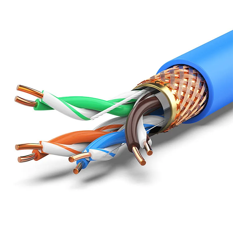 

Digital communication Ethernet cable CAT5 network cable CAT6 shielded twisted pair SFPT 8 core diameter 0.5MM0.57MM