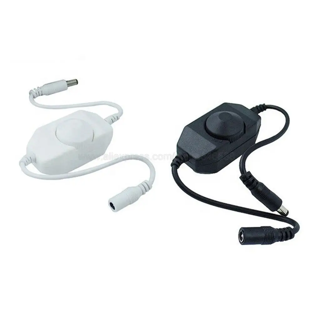 Встроенный светодиодный регулятор яркости для одноцветной ленты 3528 5050 5730 12 В 24