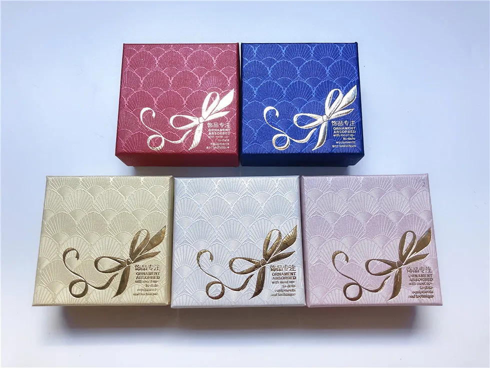 Модная Роскошная квадратная оболочка с рисунком Ювелирное кольцо серьги браслет