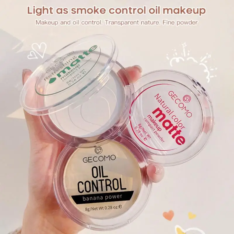 

4 Colors Matte Concealer Smooth Loose Powder Oil Control Freckle Removing Long-lasting Face Powder Maquiagem Powder TSLM1