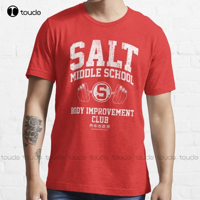 Новая футболка для средней школы Клубная улучшения тела мужские футболки |