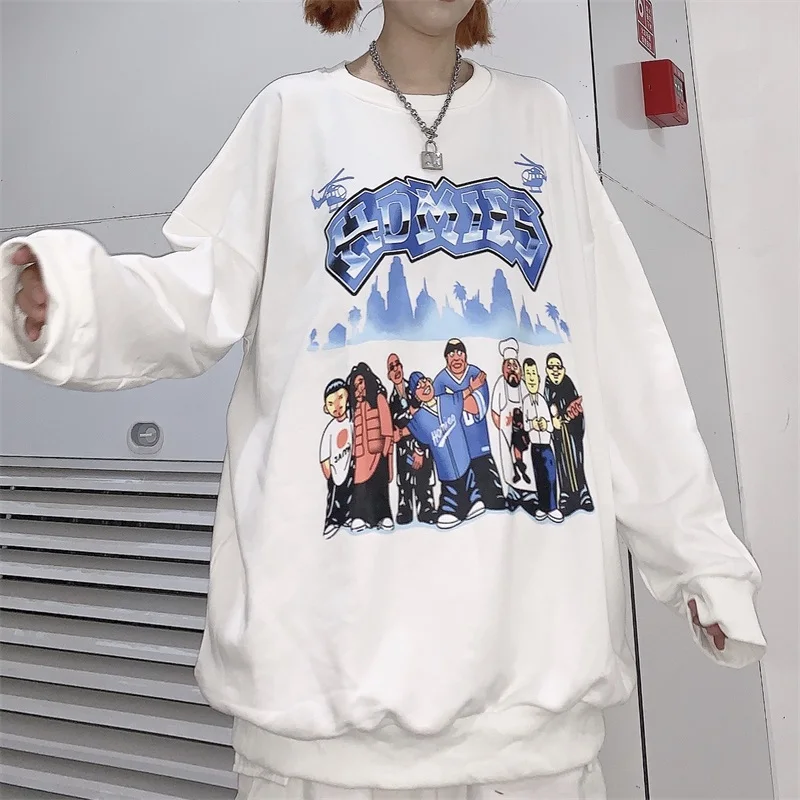 Oversized Hoodie Autumn Winter Sweatshirt Women Korean Fashion Women Sweetshirts Vintage Clothes Women Pullovers Harajuku Hoodie