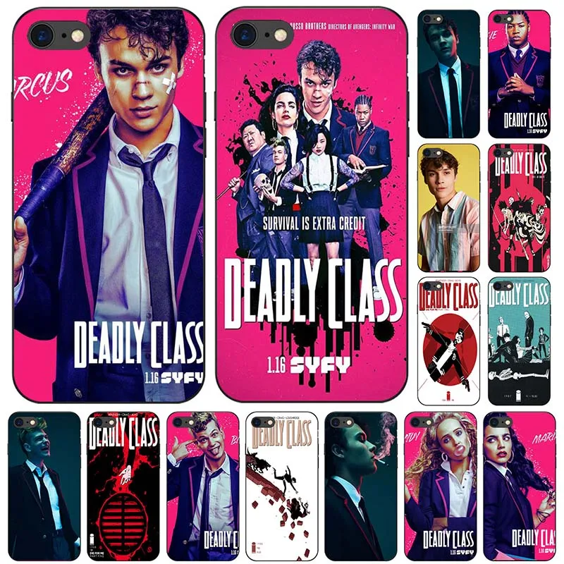 2019 tv Deadly Class SyFy чехол для iPhone 7 6 мягкий силиконовый из ТПУ чехлы телефонов XS MAX X XR S 8