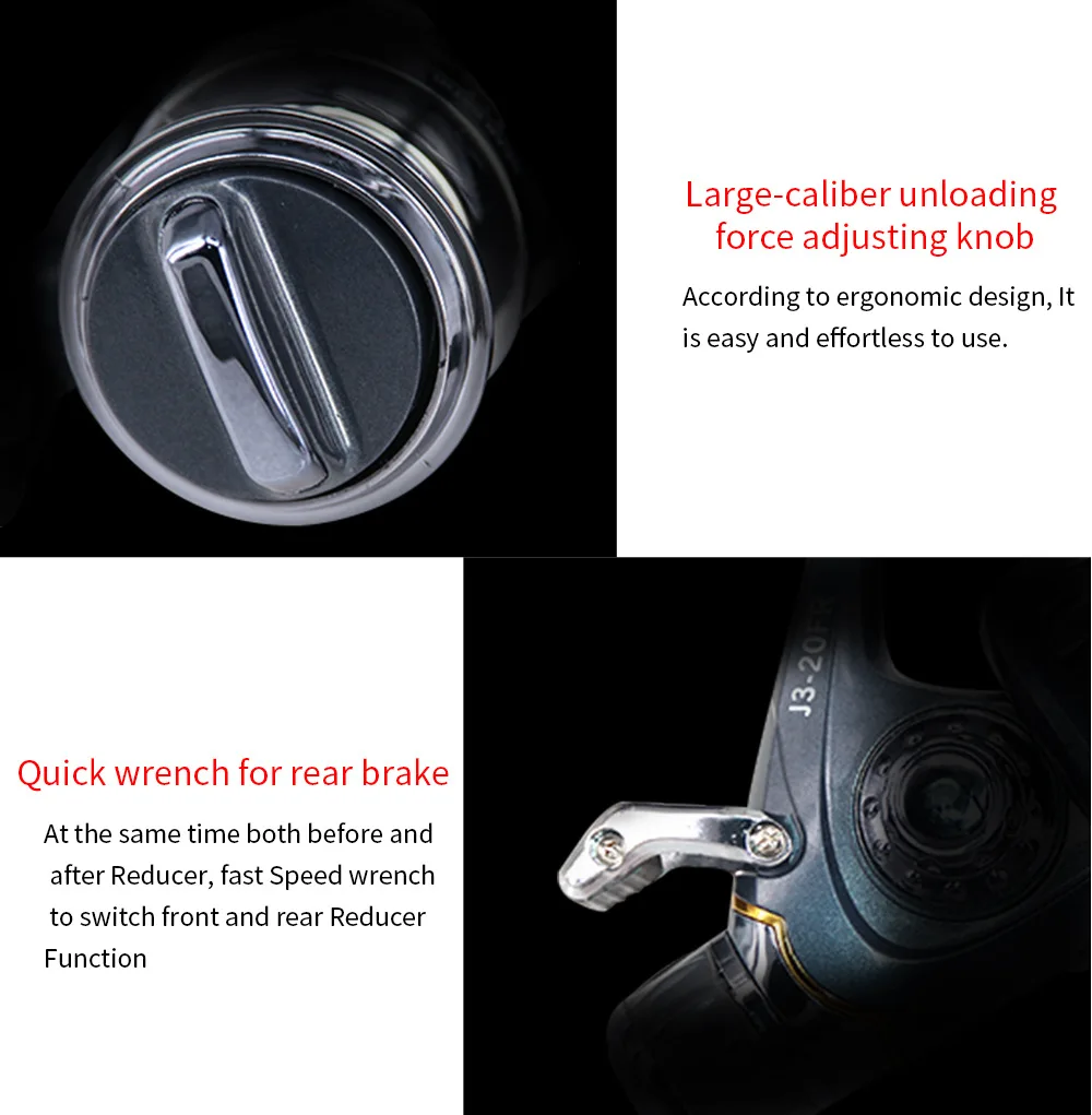 Рыболовная катушка DEUKIO для ловли карпа рыболовная Катушка спиннинга с двойным