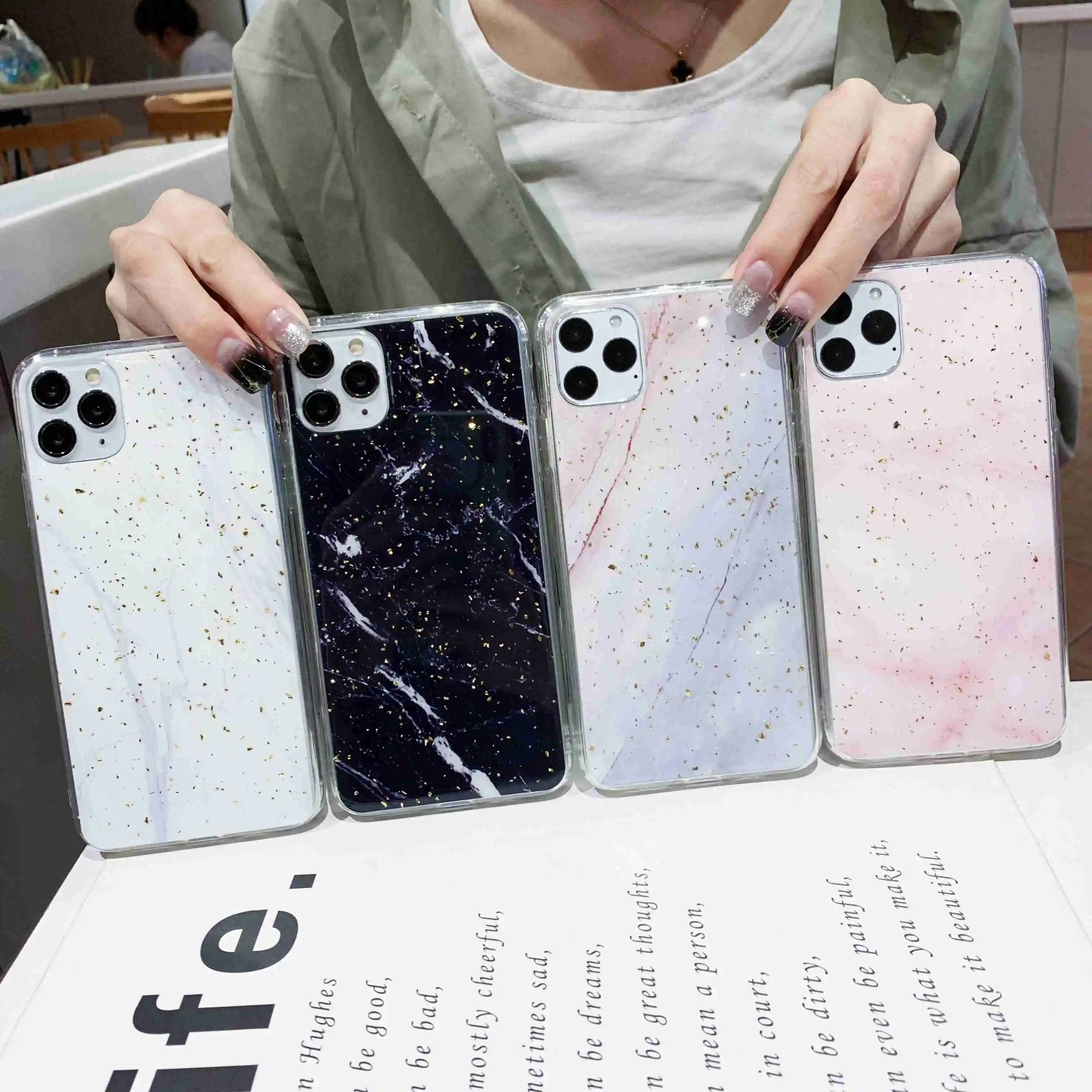 YBD Luxury Colorful Marble Pattern Case for iPhone XR X 11 pro max Coque 7 8 Plus XS Max 6 s Cases | Мобильные телефоны и