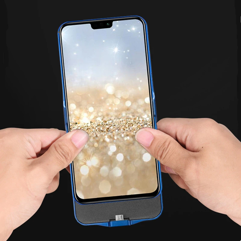 NTSPACE ультра тонкая батарея зарядное устройство Чехлы для huawei Honor 8X Max резервного питания банк зарядки чехол для huawei Honor 8X power Case