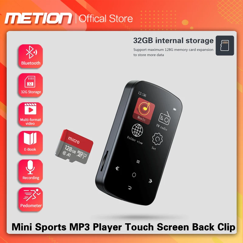 32 Гб Спортивный Bluetooth MP3-плеер без потерь HIFI музыкальный плеер