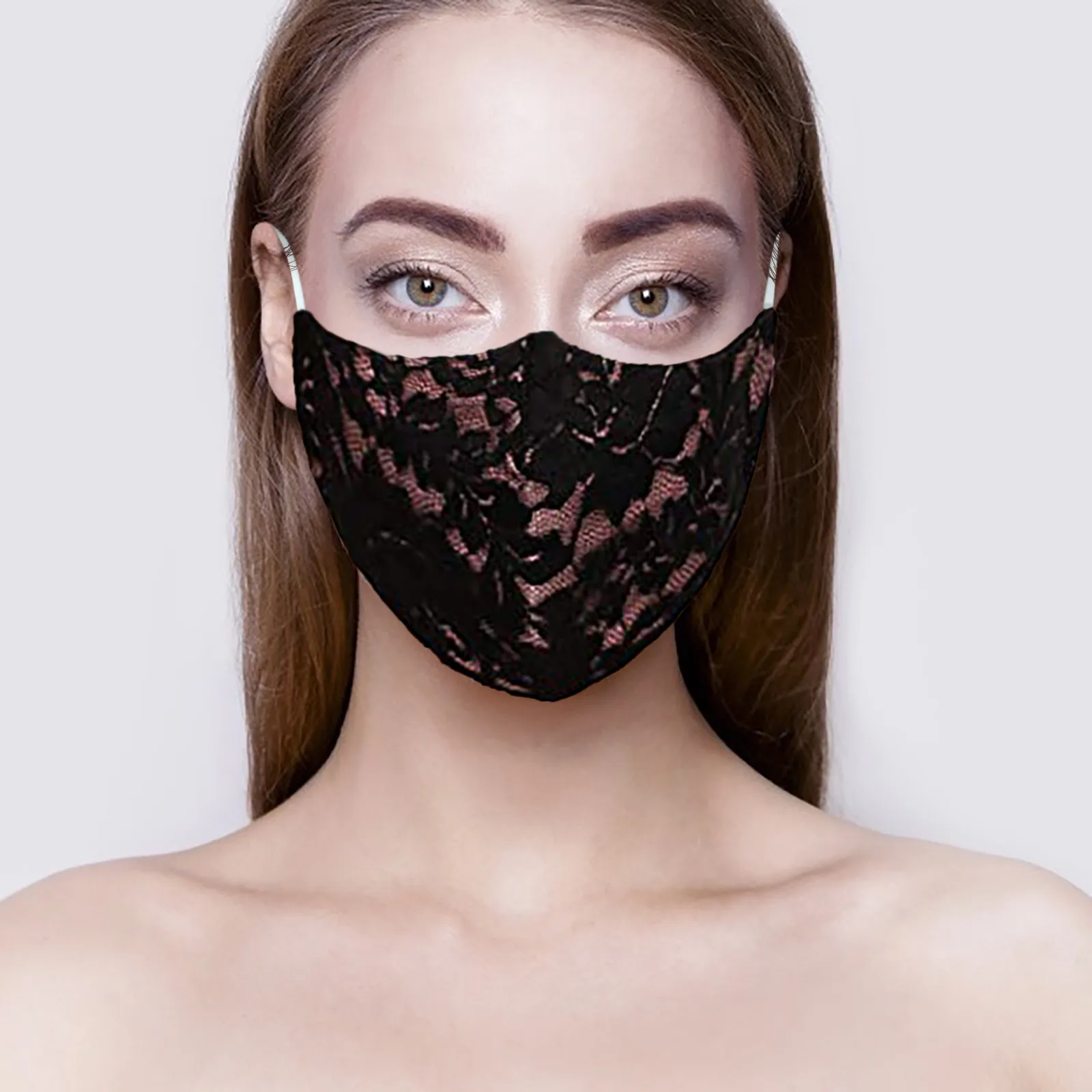 Маски для косплея многоразовые регулируемые черные | Тематическая одежда и