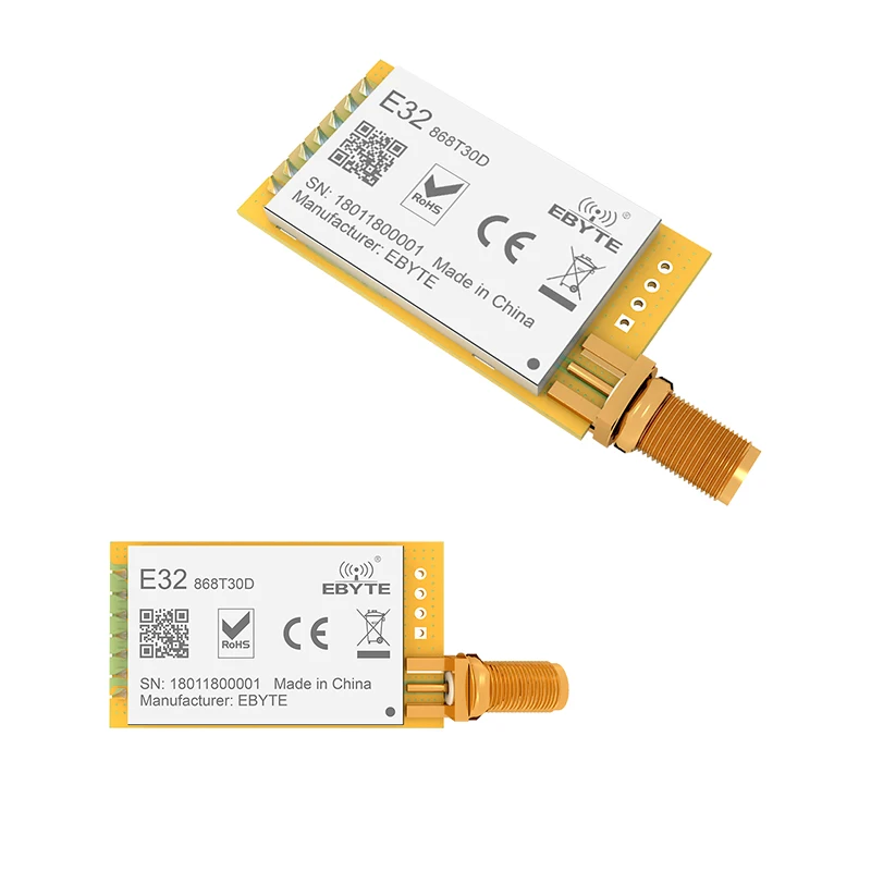 E32-868T30D SX1276 LoRa UART Беспроводной коммуникационный модуль RF 868 МГц 30dBm IOT 8 км