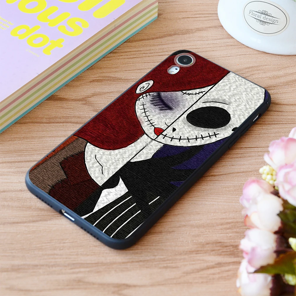 for iphone jack sally print soft matt apple iphone case 6 7 8 11 12 plus pro x xr xs max se free global shipping