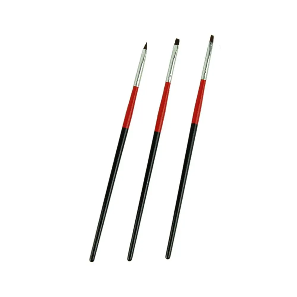 Набор кистей для дизайна ногтей 3 шт./компл.|Комплекты и наборы| |