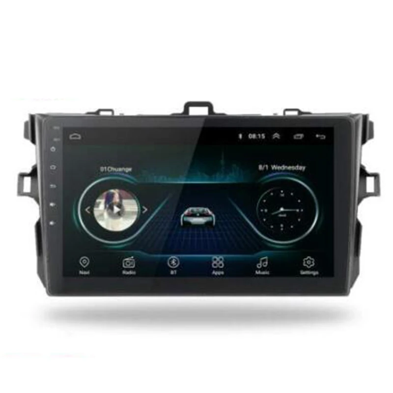 Автомобильный мультимедийный плеер 2Din Android 8 1 для Toyota Corolla E140/150 2007 2008 2009 2010 2011 2012 2013