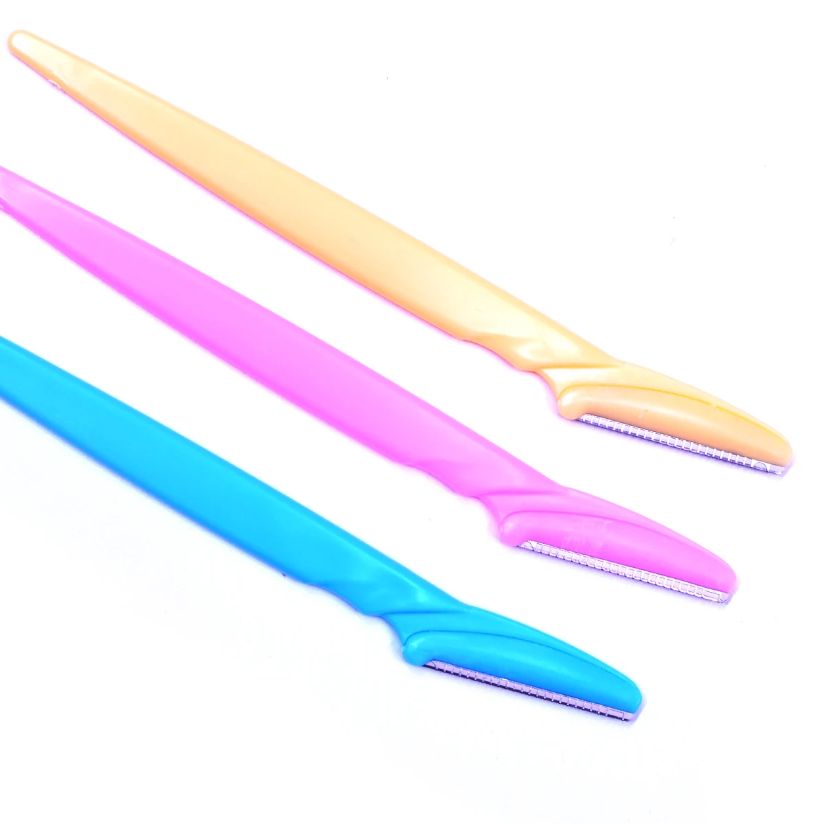 

YWK 3PCS/Lot Women Facial Face Razor Eyebrow Trimmers Blades Shaver Makeup Beauty Tools