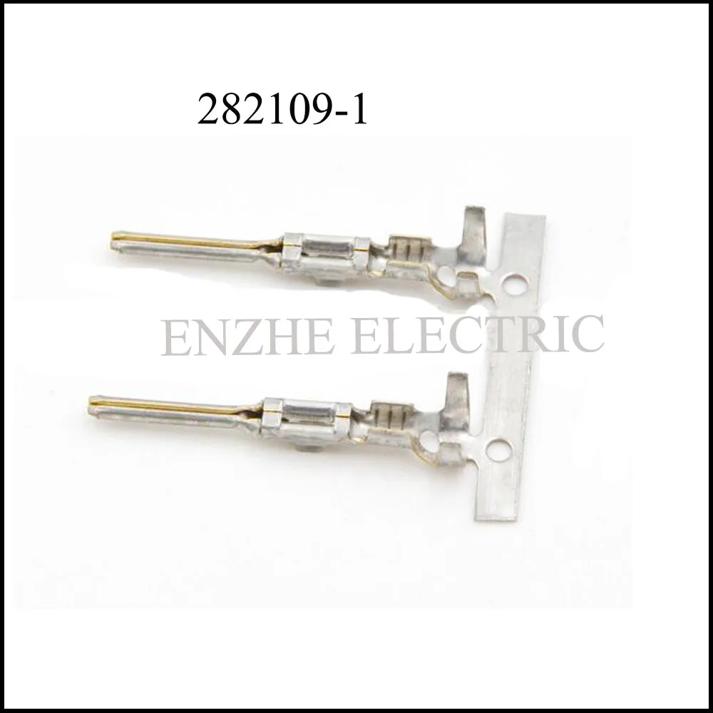 100 шт. AMP 282109-1однослойный терминал, Штекерный разъем, розетка, блок предохранителей, жгут проводов, мягкая оболочка