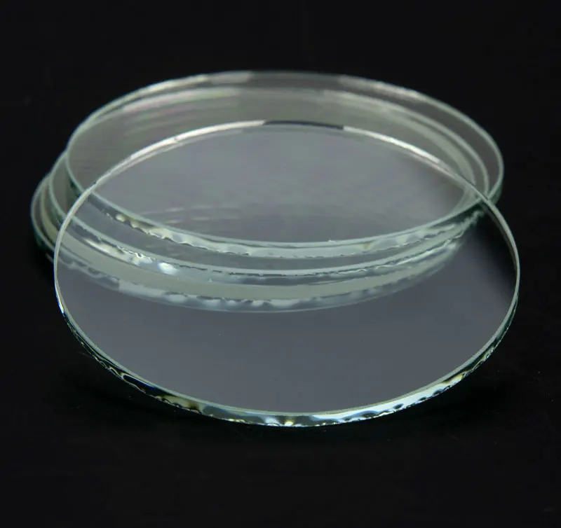 2 шт. круглые плоские стеклянные линзы для фонарика диаметр стекла лампы 65 мм