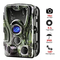 proker hunting camera 36pcs infrared leds night vision trail cmaera waterproof 16mp scout forest wild camera photo traps hc801a