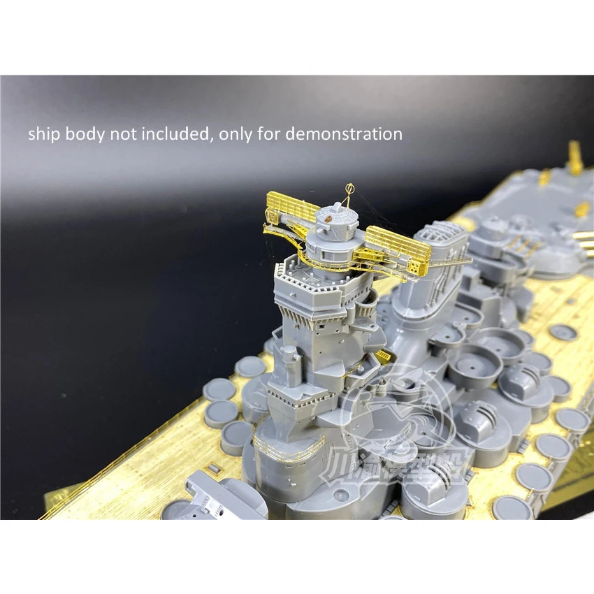 Фото Масштаб 1/350 обновление деталей набор для Tamiya 78031 японский линкор Musashi модель TMW00121 №5