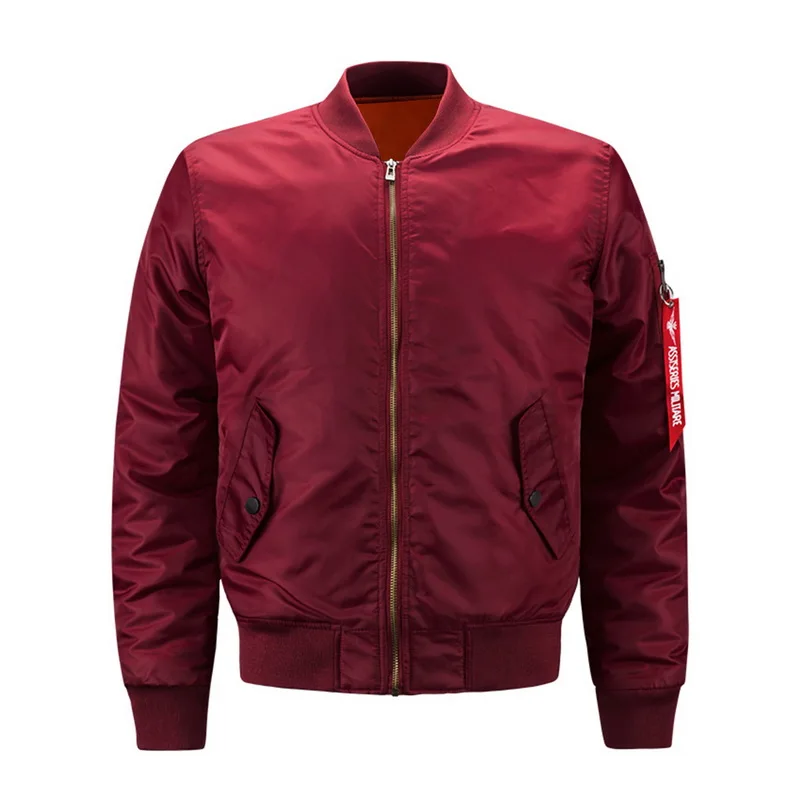 CYSINCOS мужская бейсбольная короткая куртка бомбер весенне осенняя Модная