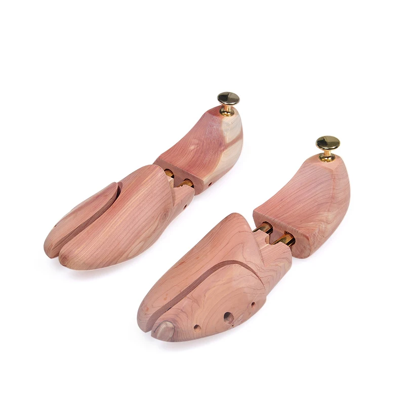1 Pair High Quality wood shoe trees Wooden Shoes Tree Shaper Keeper EU 35-46 adjustable