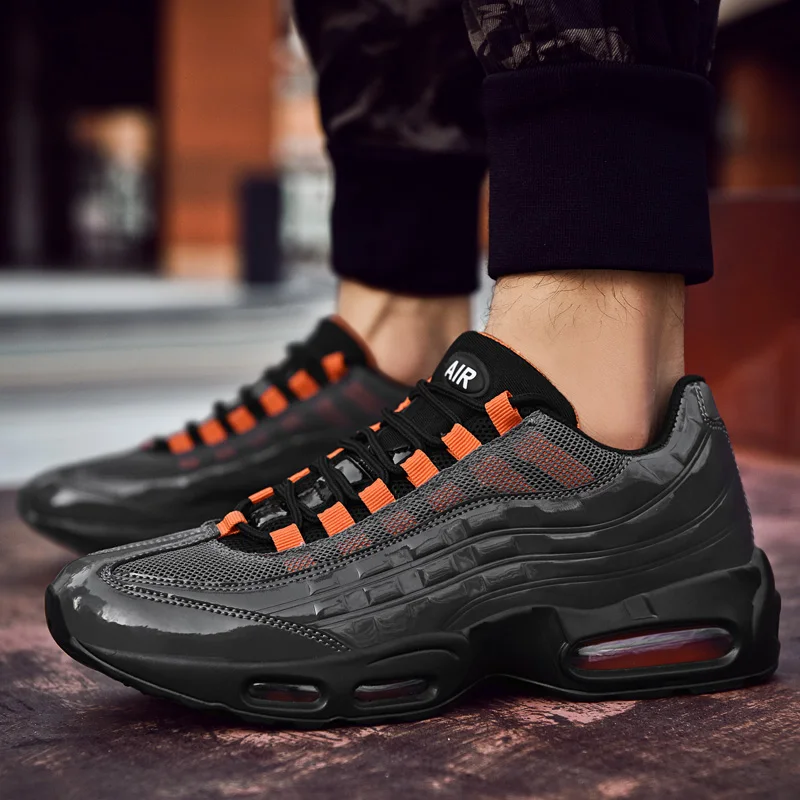 Мужская повседневная Беговая обувь кроссовки для мужчин модная амортизирующая