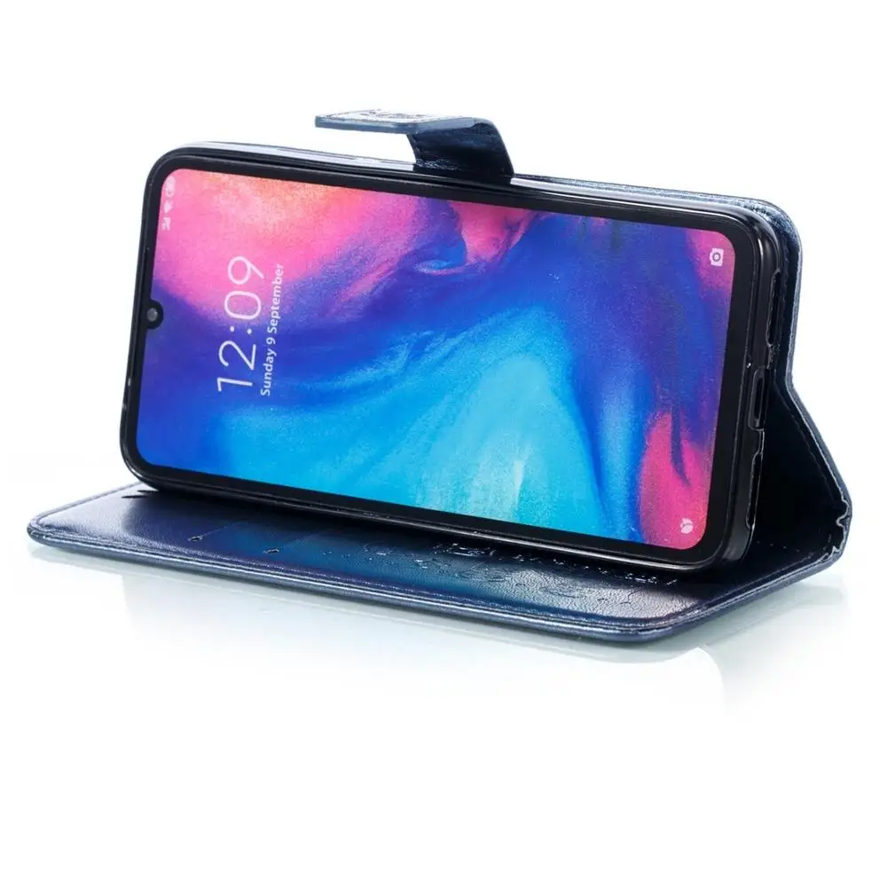 HAWEEL слон тиснение горизонтальный Флип кожаный чехол с держателем и слотами для