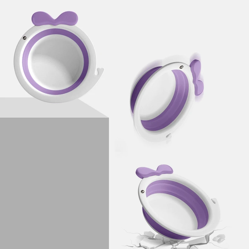 Детский складной умывальник для дома детский с мультипликационным принтом