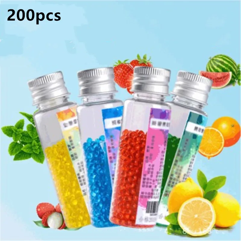 

200pcs Cigarette Pops Beads Fruit Menthol Capsule Mint Beads Flavor Explosion Blast Ball Holder Filter Smoking Accessories