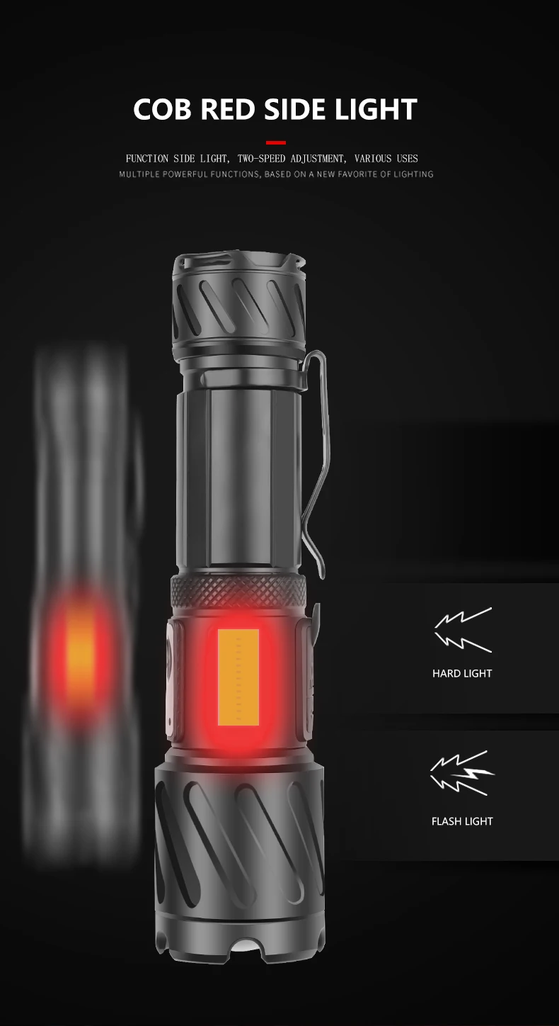 Новейшая высокомощная светодиодная вспышка XHP199 фонарик COB XHP90 супер мощный яркий