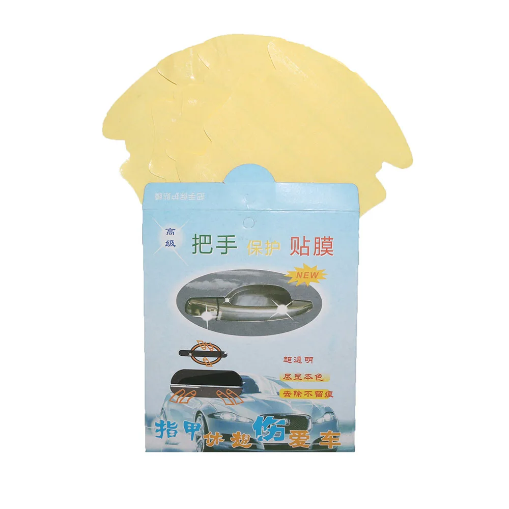 4 шт./компл. наклейка на дверь автомобиля устойчивые к царапинам украшение для