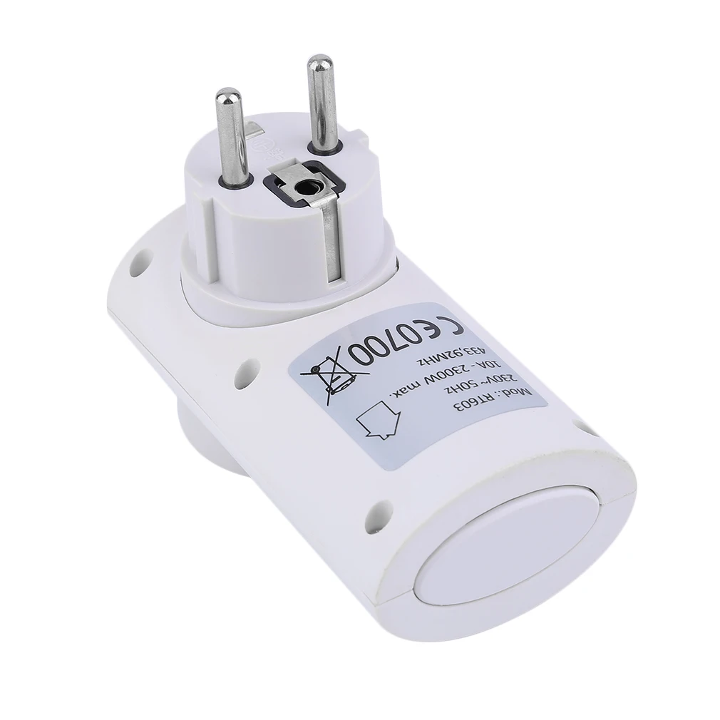 2022 1 For 3/1 4 Wireless Remote Control Multiple Socket Smart Switch 433.92Mhz Standard Power Home Household |