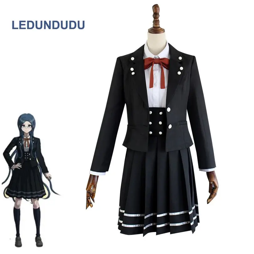 Аниме Danganronpa V3 Shirogane Tsumugi Оригинальная версия униформа для косплея женский