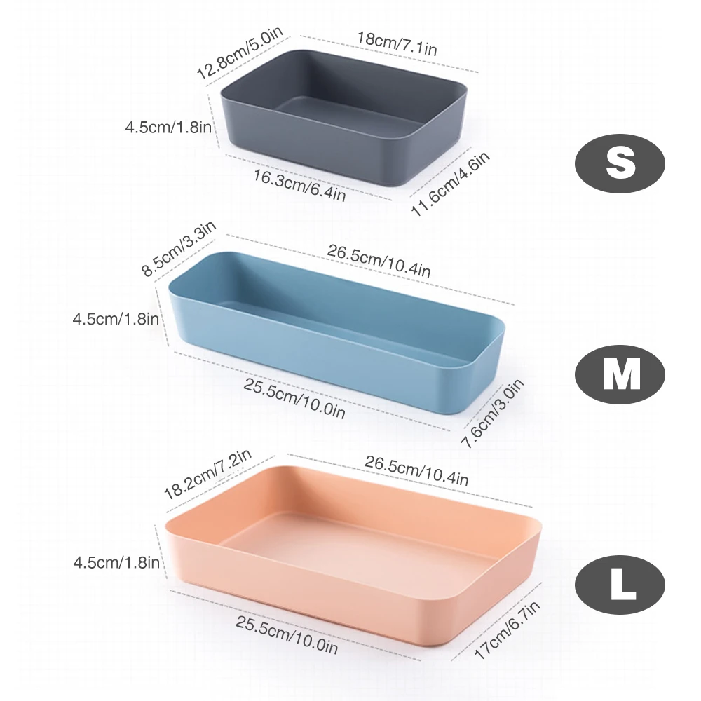 Ящик для хранения органайзер косметики разделители коробок коробка