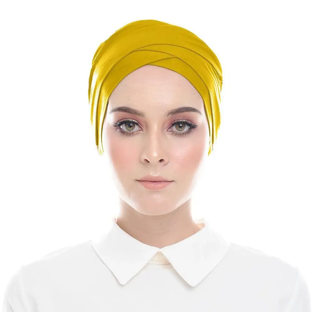 

Moslim Inner Hijab Caps Stretch Tulband Cap Vrouwen Islam Headwrap Underscarf Motorkap Volledige Cover Onder Sjaal Caps Turbante