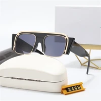 kapelus fashion big frame glasses lady luxury brand sunglasses leisure sunshade mirror