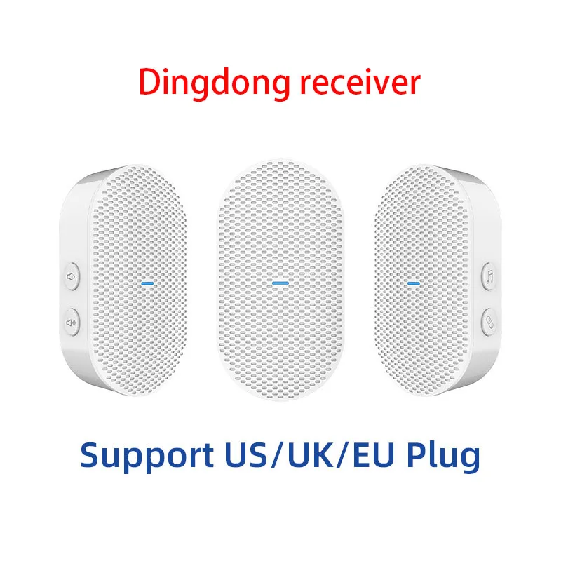 

Wireless Smart Doorbell Receiver Doorbell Indoor Chime Ding Dong V7 V6 V5 with 38 Tune Songs Wireless Doorbell Video Doorbell