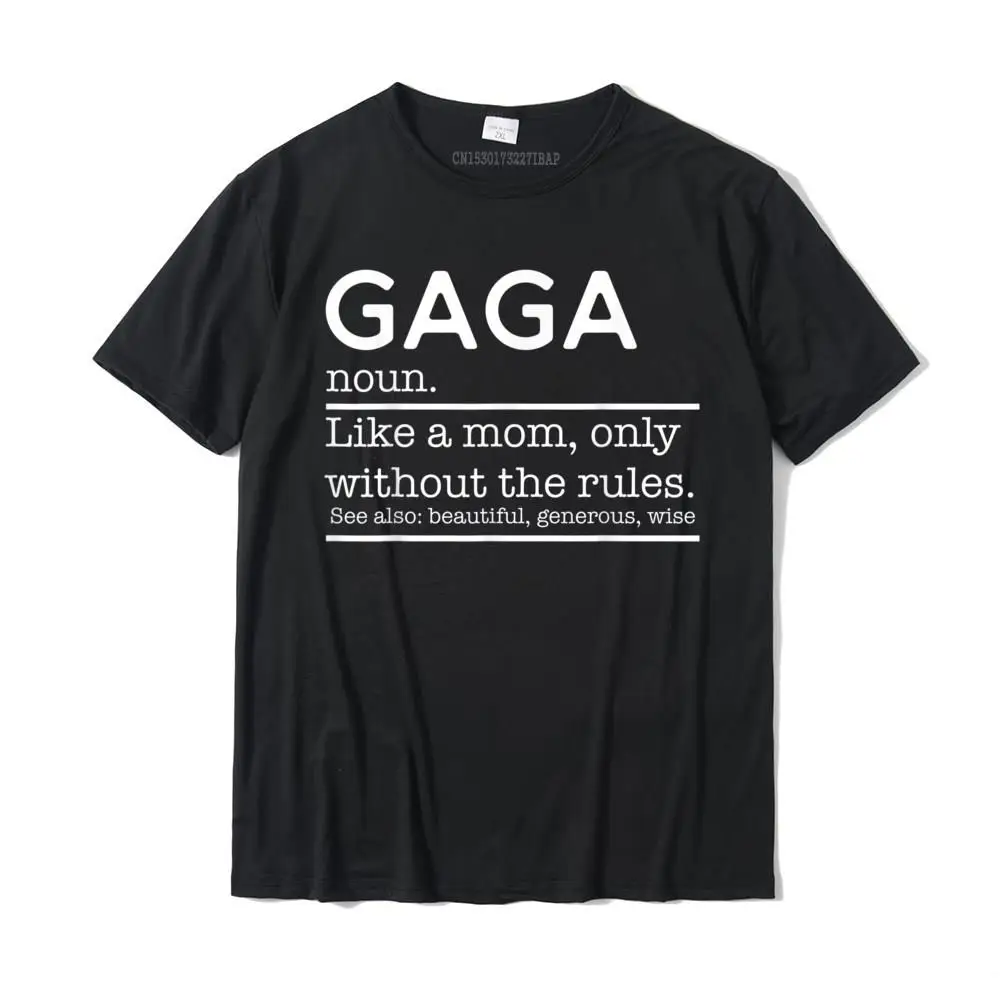 Забавная футболка Гага четкость бабушка раньше футболки мужские топы футболки ретро пользовательские хлопковые мужские футболки на заказ