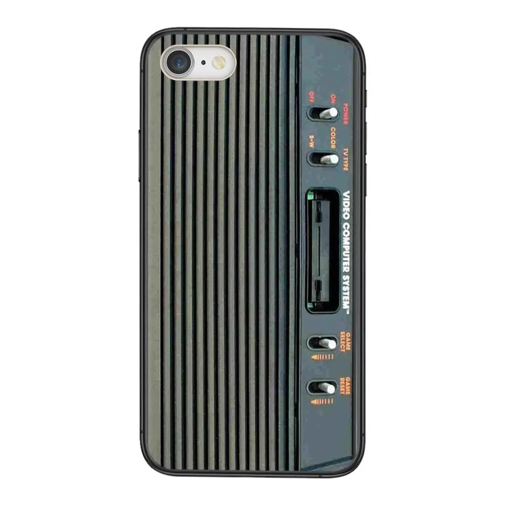 Силиконовый чехол для iPhone 11 12 Pro Mini 5 5S SE 5C 6 6S 7 8X10 XR XS Plus Max Atari 2600 | Мобильные телефоны
