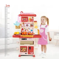 children simulation kitchen utensils play house toys food cookware pot pan kids pretend play kitchen set toys infant doll food