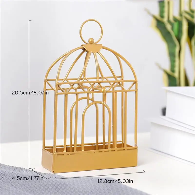 

Mosquito Coil Holder Birdcage Design Metal Iron Nordic Style Anti Mosquito Bracket Repellent Incense Burner Rack Home Decor