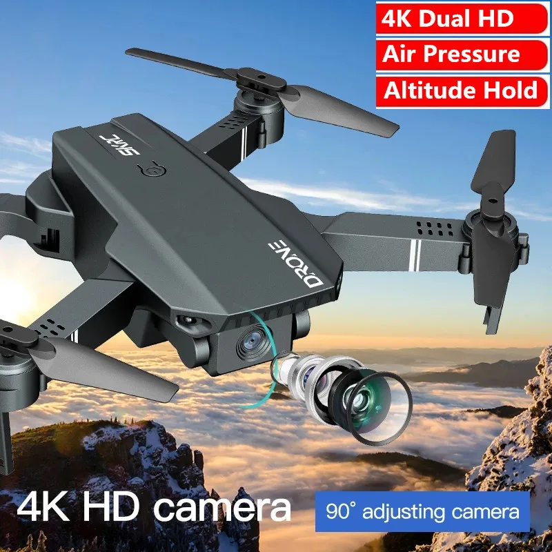 

Дрон 4K, Wi-Fi, FPV, функция удержания высоты, 3D переворот, дистанционное управление